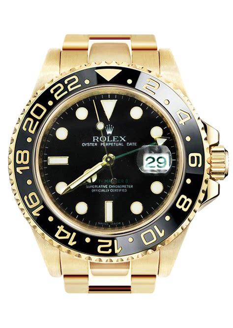 rolex gmt gelbgold|Rolex gmt master 18k gold.